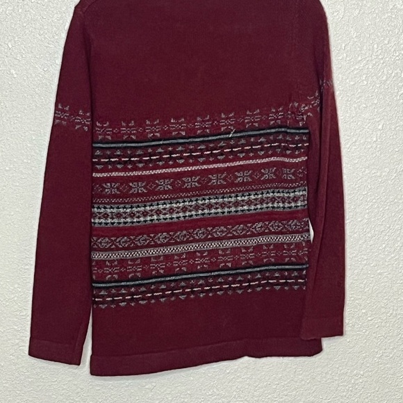 Woolrich Lambs Wool Sweater Sz Med - Picture 5 of 10